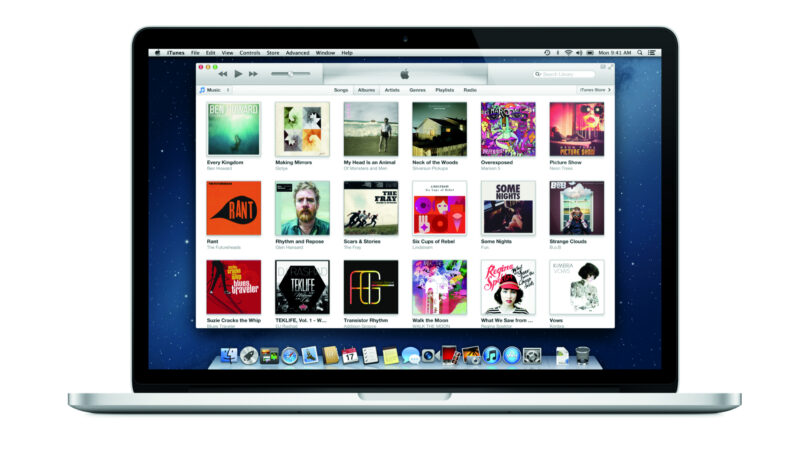 Chute des ventes sur l&rsquo;Itunes Store