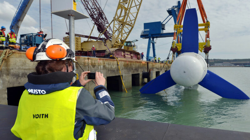 Bruxelles donne son feu vert au financement du projet hydrolien Nepthyd