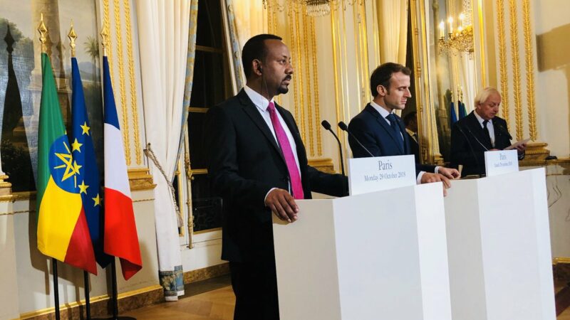 Emmanuel Macron s&rsquo;engage à soutenir les réformes en Ethiopie