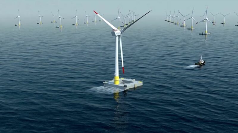 La plus grande éolienne flottante au monde commence à produire de l&rsquo;électricité