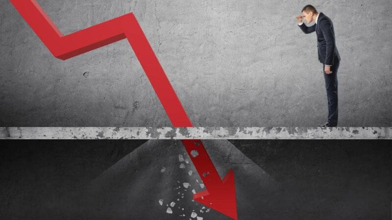 L&rsquo;économie française en chute libre