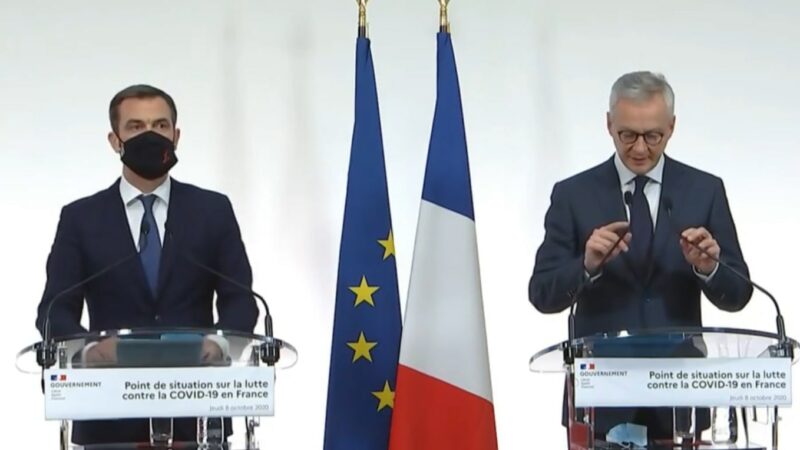 La France réduit ses prévisions de croissance pour 2021 à +6% après la nouvelle poussée de COVID