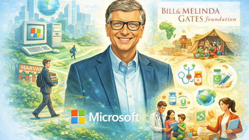 Bill Gates, pionnier de la révolution informatique mondiale