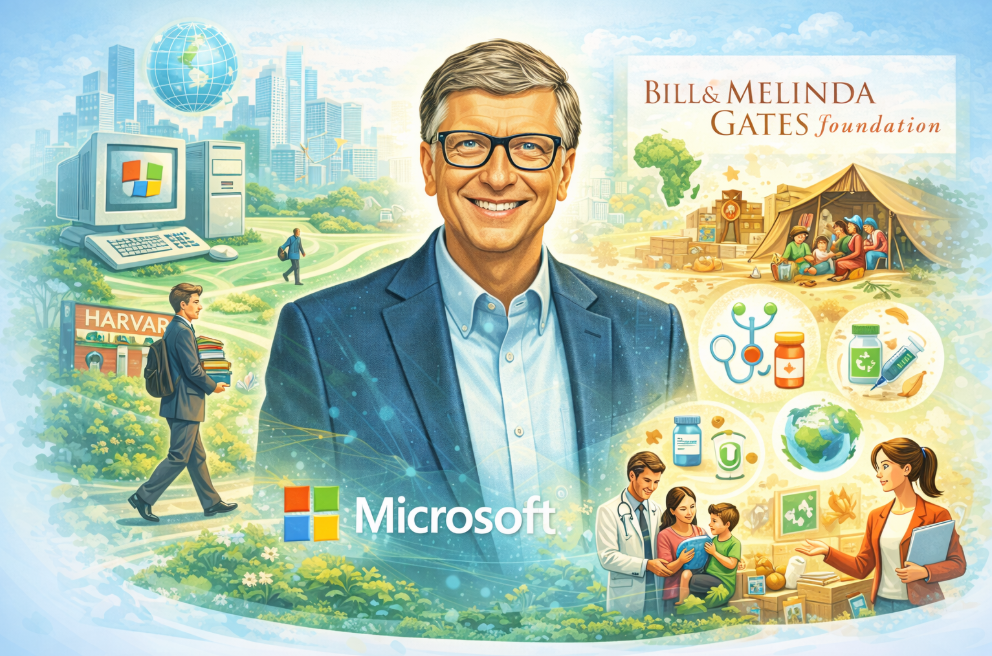 Bill Gates, pionnier de la révolution informatique mondiale
