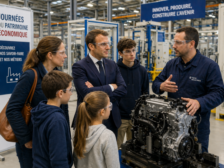 Emmanuel Macron veut ouvrir les entreprises au public avec de nouvelles journées portes ouvertes