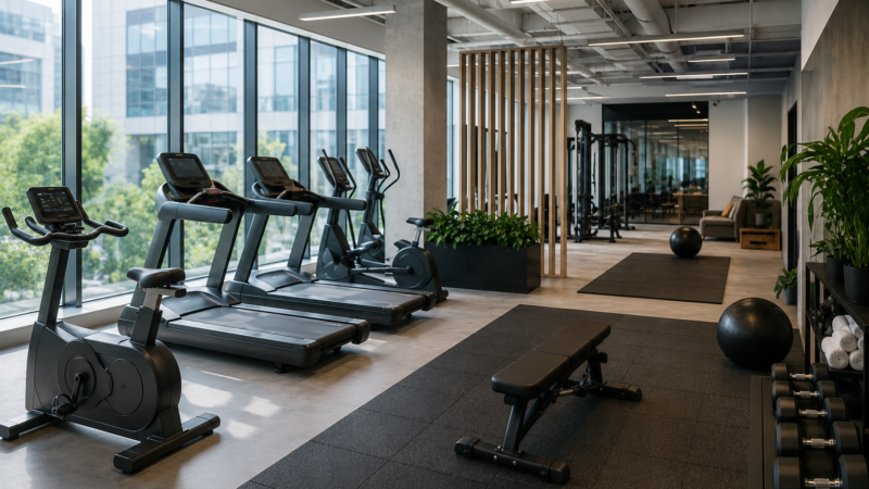 Salle de sport en entreprise : quels avantages pour les salariés et les employeurs ?